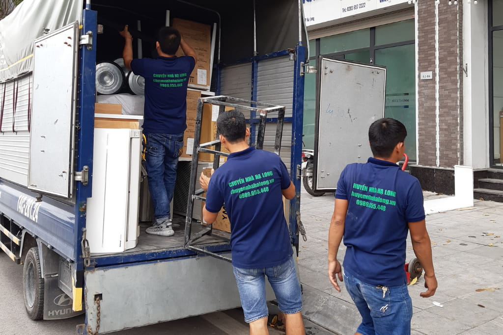 Thuê xe tải chuyển đồ trọn gói tại Hạ Long Quảng Ninh